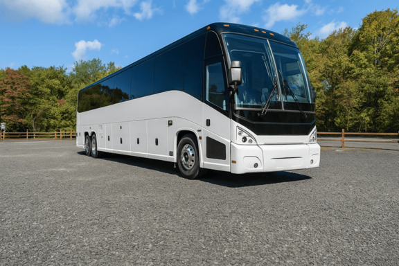 Charter Bus Rental West Hartford 56 Passenger Charter Bus